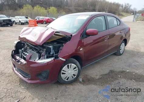 2019 Mitsubishi Mirage G4 from USA, damaged, VIN ML32F3FJ1KHF06424